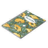 Carnet Le texte du Populaire Jaune Art Nouveau (Côté gauche)