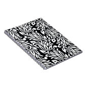 Carnet Le textile noir et blanc. (Côté Droit)