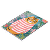 Carnet Le tigre fatigué (Côté gauche)