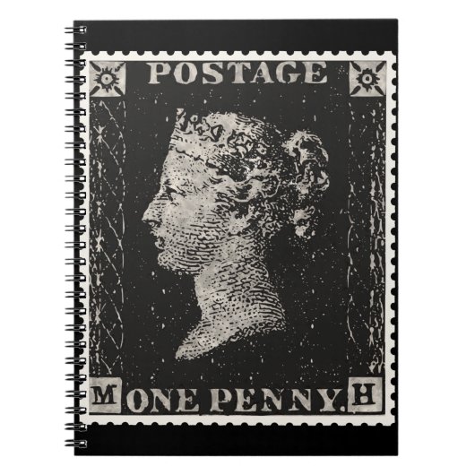 Carnet Le Timbre noir Penny (Devant)