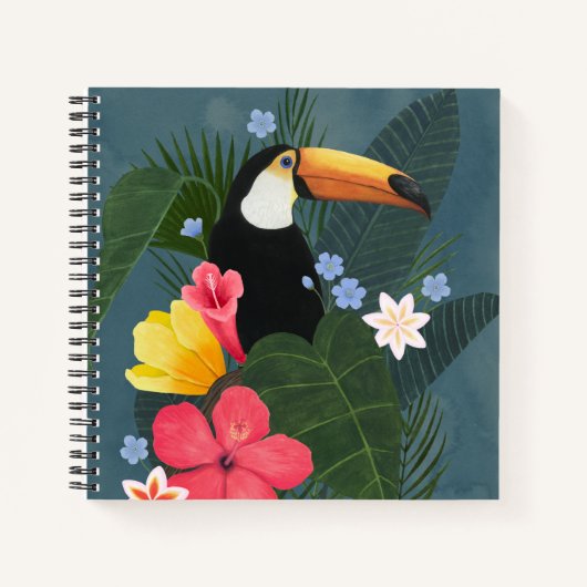 Carnet Le Toucan tropical en pleine nature (Devant)