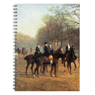 Carnet Le tour de matin, rangée putréfiée, Hyde Park,