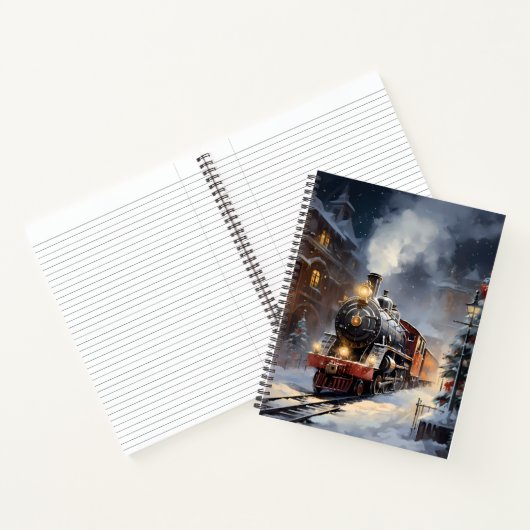 Carnet Le train d'hiver (Intérieur)