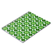 Carnet Le trèfle à quatre feuilles de la Saint-Patrick de (Côté gauche)