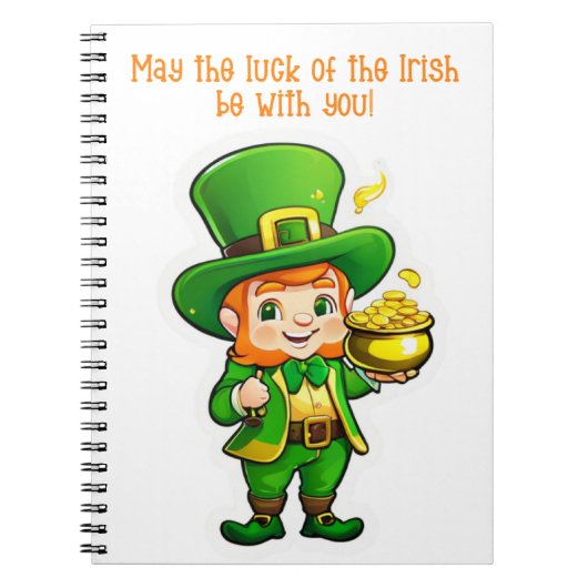 Carnet Le trésor de Lucky Leprechaun (Devant)