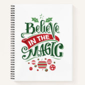 Carnet Le Typographe du Magic Christmas (Devant)