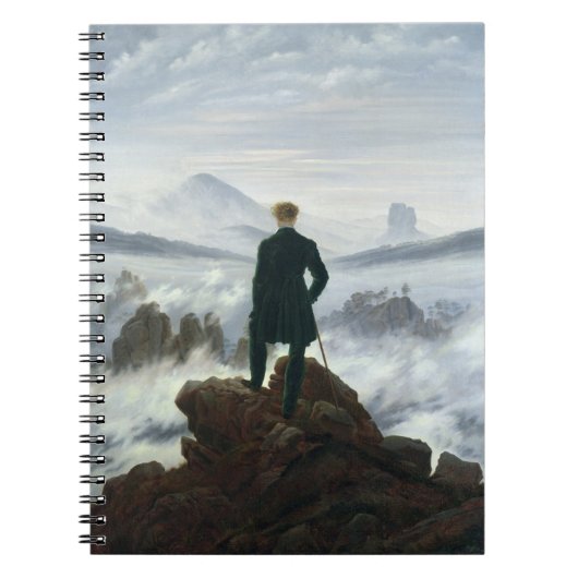 Carnet Le vagabond au-dessus de la mer du brouillard, (Devant)