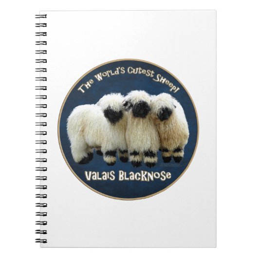 Carnet Le Valais Blacknose - le mouton le plus mignon du (Devant)