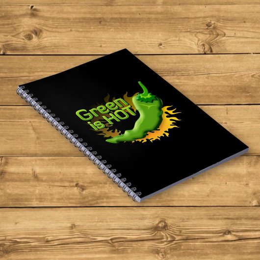 Carnet Le vert est CHAUD