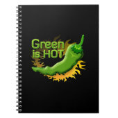 Carnet Le vert est CHAUD (Devant)