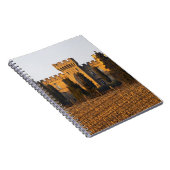 Carnet Le vignoble avec les vignes de syrah et le château (Côté Droit)