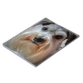 Carnet Le visage de Schnauzer Dog (Côté gauche)