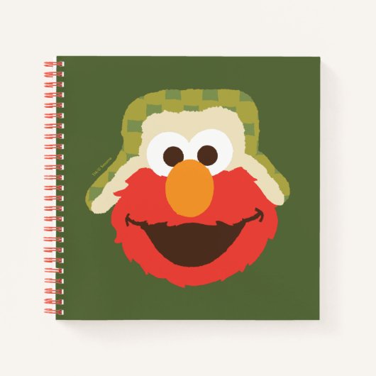 Carnet Le visage d'Elmo Woodland (Devant)