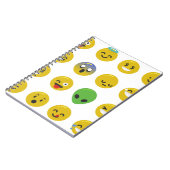 Carnet Le visage heureux d'Emoji (Côté gauche)