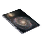 Carnet Le Whirlpool Galaxy M51 & Companion dans l'espace (Côté Droit)