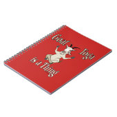 Carnet Le Yoga de chèvre est quelque chose | GetYerGoat™ (Côté gauche)