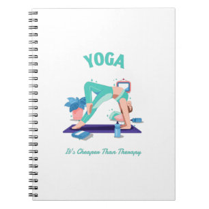 Carnet Le yoga est moins cher que la thérapie