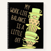 Carnet Leaning Pastel Coffee Cups Homemade Recipes  (Devant)