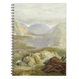 Carnet L'eau de Wast, "du secteur anglais de lac", 1853