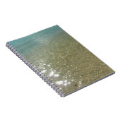 Carnet L'eau sur la plage I Photographie Abstraite de la  (Côté Droit)