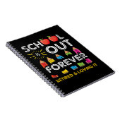 Carnet L'École Est Sortie Pour Toujours Retraitée Et L'Ai (Côté Droit)