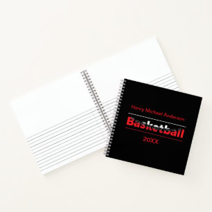 Carnet Lecteur de basket-ball - Arche géométrique minimal