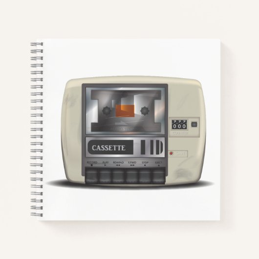 Carnet Lecteur de cassette (Devant)