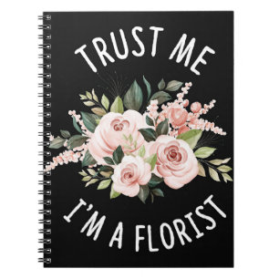 Carnet Lecteur de fleurs Faites-moi confiance Je Suis U