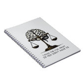 Carnet Lecteur d'impression fine - Brain & Justice Editio (Côté Droit)