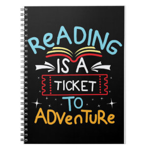 Carnet Lecteur Lecture De Cadeaux Est Un Billet À Aventur