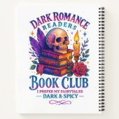 Carnet Lecteurs de romance sombre... (Dos)