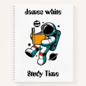 Carnet Lecture astronaute : Apprendre à zéro gravité (Devant)