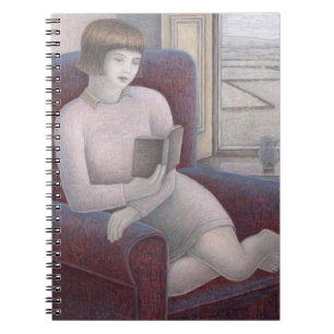 Carnet Lecture de fille dans le fauteuil 2009