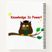 Carnet Lecture de Wise Owl (Dos)