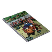 Carnet Lecture extérieure Jardin Chat (Côté Droit)