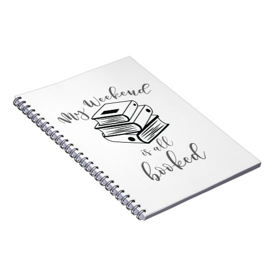 Carnet Lecture Lover Book Nerd Reader Weekend Tous les ré (Côté Droit)