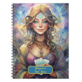 Carnet Lectures de cartomatation et de carte de tarot Int (Devant)