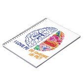 Carnet Left Brained Right Brained Funny Pi (Côté gauche)