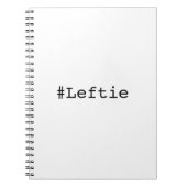Carnet Leftie gaucher (Devant)