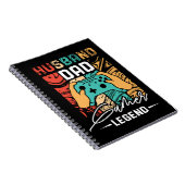 Carnet Légende du jeu vidéo mari papa (Côté Droit)