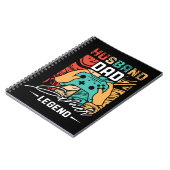Carnet Légende du jeu vidéo mari papa (Côté gauche)