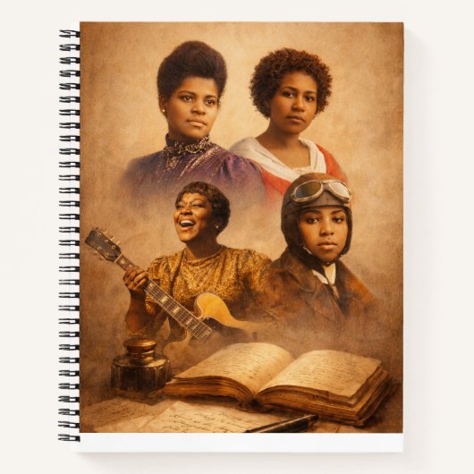 Carnet Légendes de femmes noires (Devant)