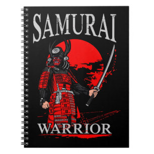 Carnet Légendes de samouraïs guerriers japonais vintage 2