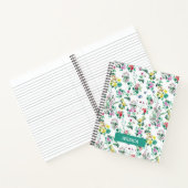 Carnet Léger bel été Floral Personnalisé (Intérieur)