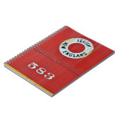 Carnet Lehigh & New England Railroad 583 Boxcar Caboose (Côté gauche)