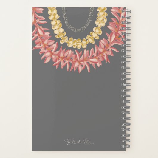 Carnet Lei Day - Dove, Personnalisé Petit (Verso)