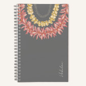 Carnet Lei Day - Dove, Personnalisé Petit (Recto)