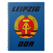 Carnet Leipzig, DDR - Allemagne de l'Est (Devant)