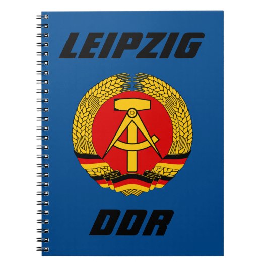Carnet Leipzig, DDR - Allemagne de l'Est (Devant)