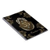 Carnet L'élégant panneau Ohm. (Côté Droit)